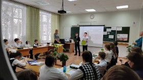 16 февраля 2024 года на базе нашей школы состоялось занятие для молодых педагогов г. Курска и Курской области в рамках регионального проекта «Школе молодого словесника».